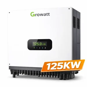 ממיר מחובר רשת 125 קילוואט מבית growatt