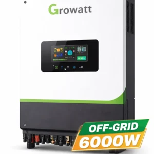 ממיר מנותק רשת OFF-GRID 6000W מבית GROWATT